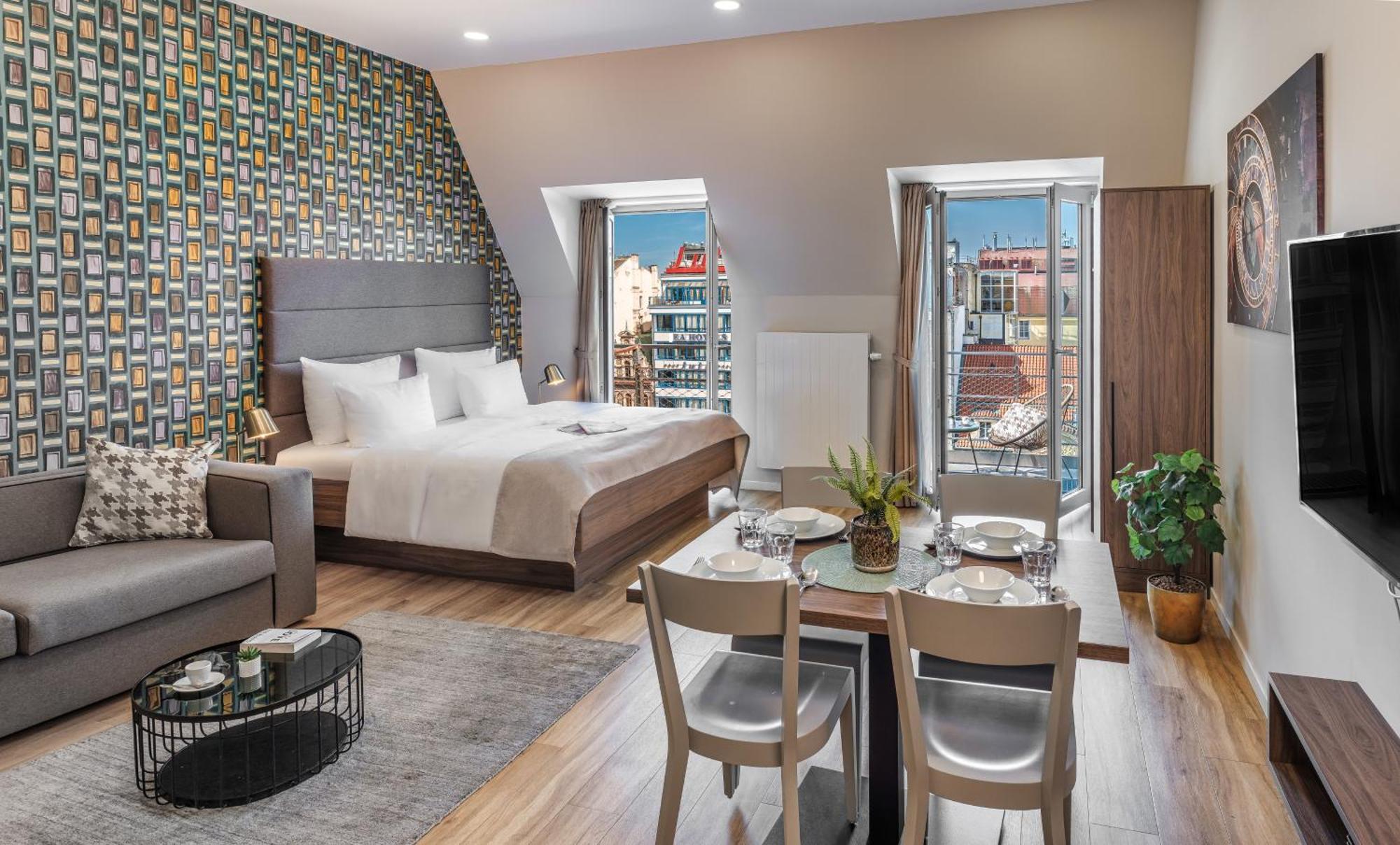 Vn17 Rooftop Suites By Adrez Prága Kültér fotó