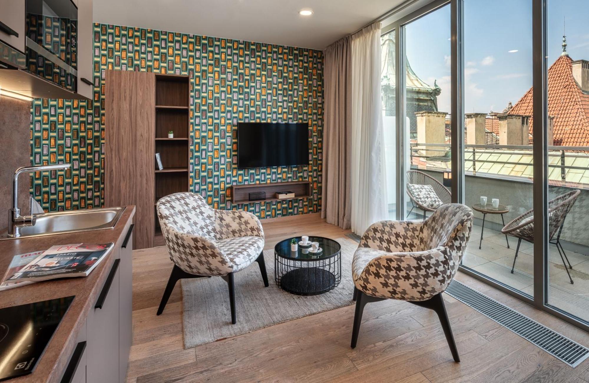 Vn17 Rooftop Suites By Adrez Prága Kültér fotó