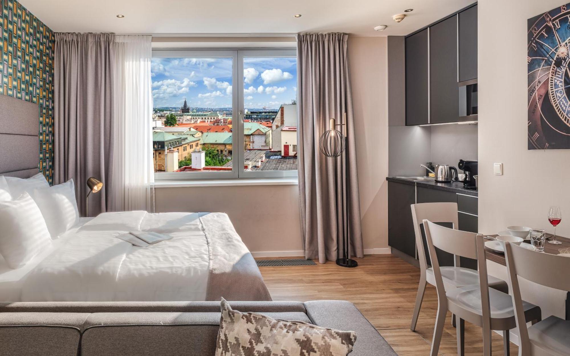 Vn17 Rooftop Suites By Adrez Prága Kültér fotó